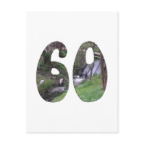 60th Birthday Post Cards