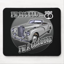60th Birthday T-shirts and Gifts Mousemats