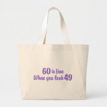 60th Birthday Tote Bags