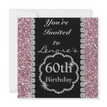 60th Classy Birthday Party Invitation