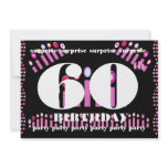 60th SURPRISE Birthday Party Invitation Template