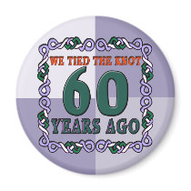 60th Wedding Anniversary Gifts Magnet