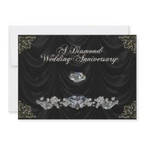 60th Wedding Anniversary Invitation Card