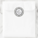 60th Wedding Anniversary Sticker