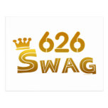 626 California Swag Post Cards