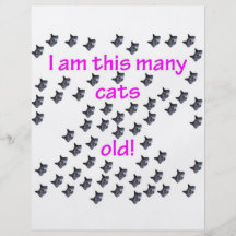 62 Cat Heads Old Full Color Flyer