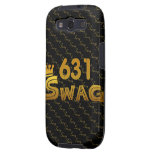 631 Area Code Swag Galaxy S3 Cover