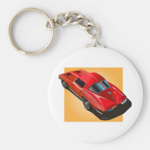 63 Split Window Redon Yellow Keychain