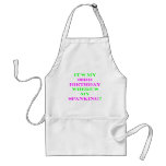 63 Where's my spanking? aprons