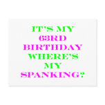 63 Where's my spanking?