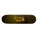 646 Area Code Swag Skateboard
