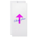 64 Arrow Rack Card Design