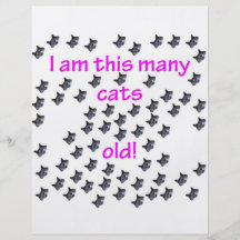 64 Cat Heads Old Flyer Design