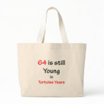64 Tortoise Years Canvas Bags