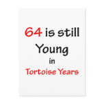 64 Tortoise Years