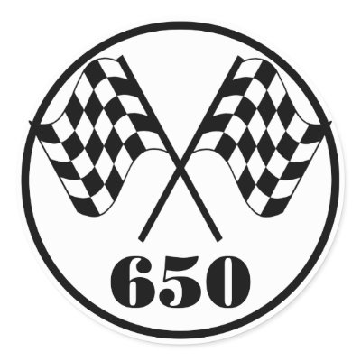 650 Chequered Flags by scooterfun