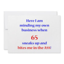 65 Bites me