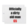 65  Dirty Old Man