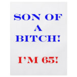65 Son of a bitch Full Color Flyer