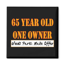 65 Year Old, One Owner - Needs Parts, Make Offer Magnets