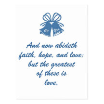 65 Years Wedding Anniversary Postcard