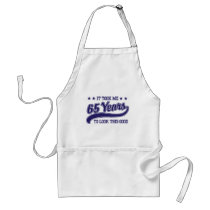 65th Birthday Apron
