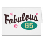 65th Birthday Card