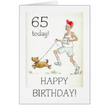 65th Birthday Card for a Retired Man