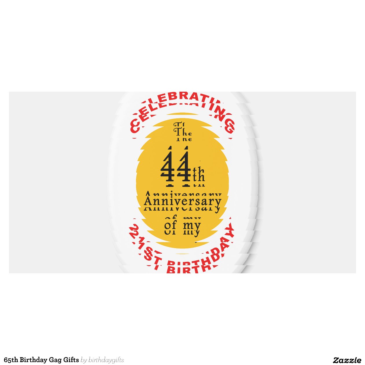 65th Birthday Gag Gifts Zazzle