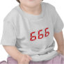 666 alarm clock numbers tshirts