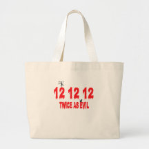 666 spoof canvas bag