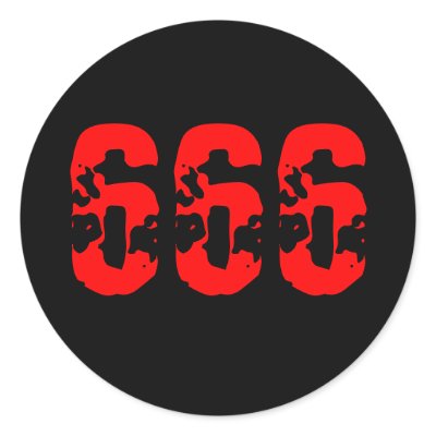 666 STICKER by PauloRodrigues