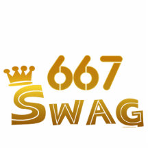 667 Area Code Swag Acrylic Cut Out
