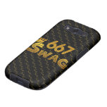 667 Area Code Swag Samsung Galaxy S3 Case