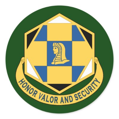 66th Military Intelligence Group DUI Round Stickers by a2zgraphicsworks