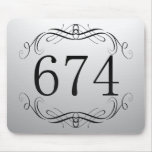674 Area Code mousepads