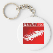 67 Camaro Rocks! Keychain