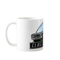 67_Chevelle_Black Coffee Mugs