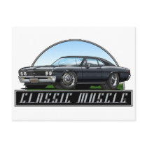 67_Chevelle_Black Postcards