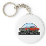67_Chevelle_Red Keychains