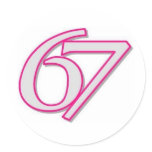 67 STICKERS