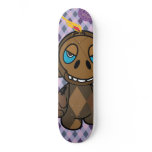 67SOSK8 ARGYLE SERIES VOODO CHILD*PURPLE & BROWN skateboards