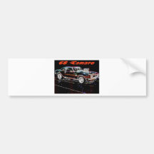 68 camaro bumper stickers