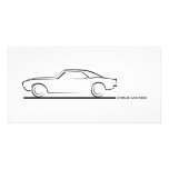 68 Camaro Hard Top BLK photo cards