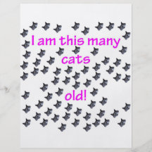 68 Cat Heads Old Flyer Design