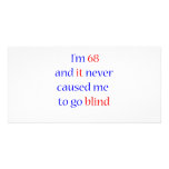 68 never gone blind photo cards