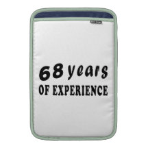 68 years of experience MacBook air sleeve