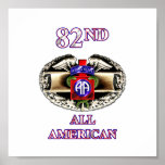 68W 82nd Airborne Division Poster