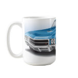69 Buick GS in Blue Coffee Mug