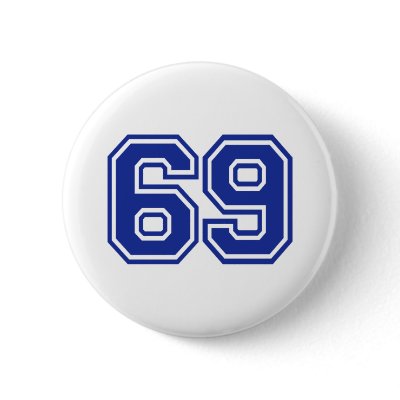 69 BUTTON by Thinkdifferent